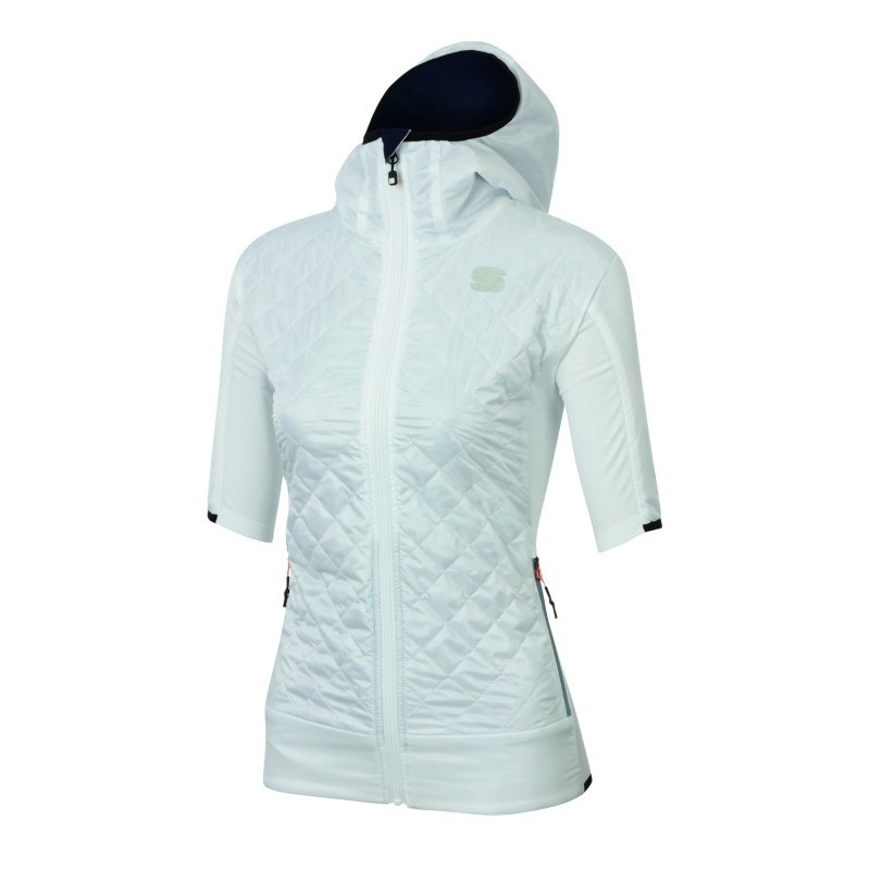 Oppvarming jakke Sportful Rythmo W Puffy hvit Oppvarming jakke Sportful Rythmo W Puffy hvit